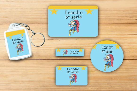 Adesivos Escolar+ Chaveiro Acrilico -thor-mod 2
