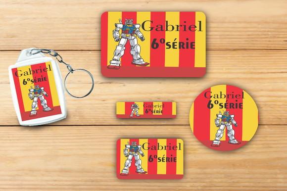 Adesivos Escolar+ Chaveiro Acrilico -transformers-mod 1