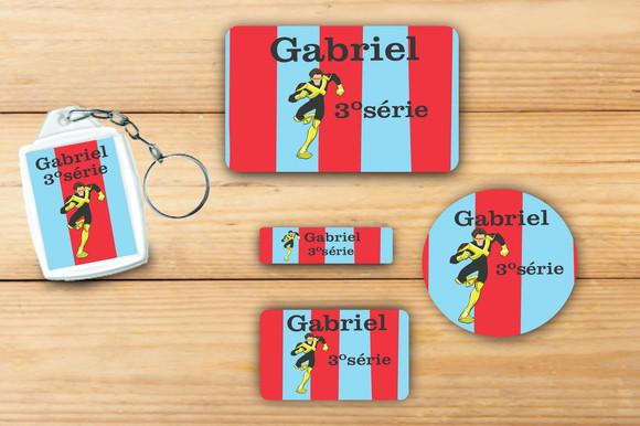 Adesivos Escolar+ Chaveiro Acrilico -x Mens-mod 2