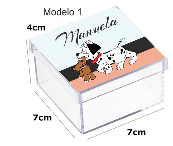 Caixa Acrilica 7x7x4-101 Dalmatas