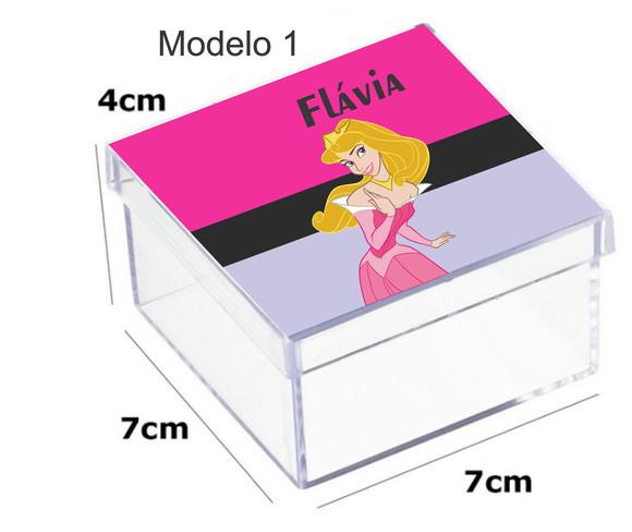 Caixa Acrilica 7x7x4-aurora