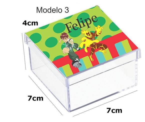 Caixa Acrilica 7x7x4-ben 10
