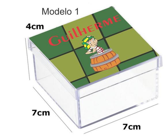 Caixa Acrilica 7x7x4-chaves