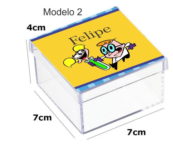 Caixa Acrilica 7x7x4-dexter