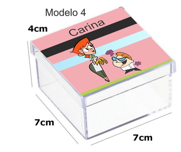 Caixa Acrilica 7x7x4-dexter