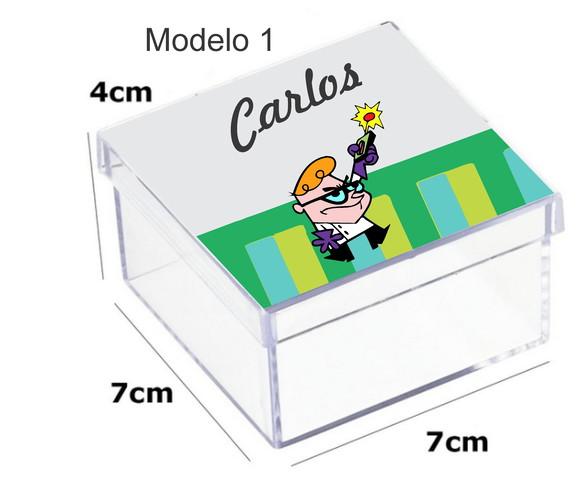 Caixa Acrilica 7x7x4-dexter