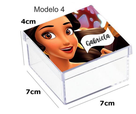 Caixa Acrilica 7x7x4-elena de Avalor
