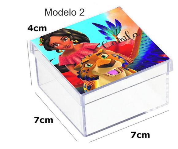 Caixa Acrilica 7x7x4-elena de Avalor