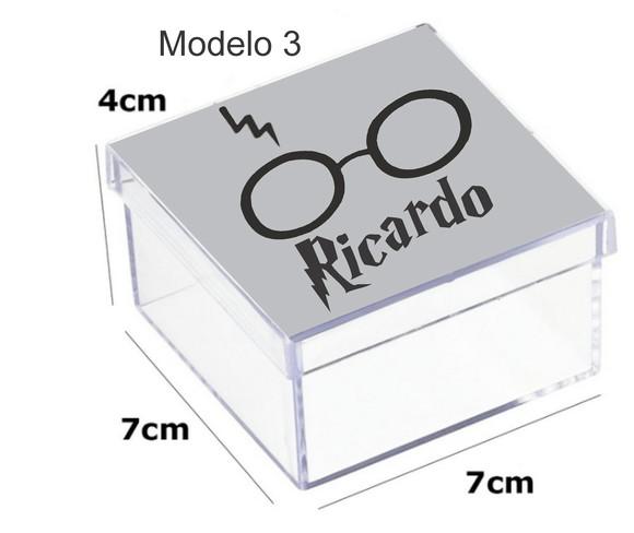 Caixa Acrilica 7x7x4-harry Potter-modelo 1