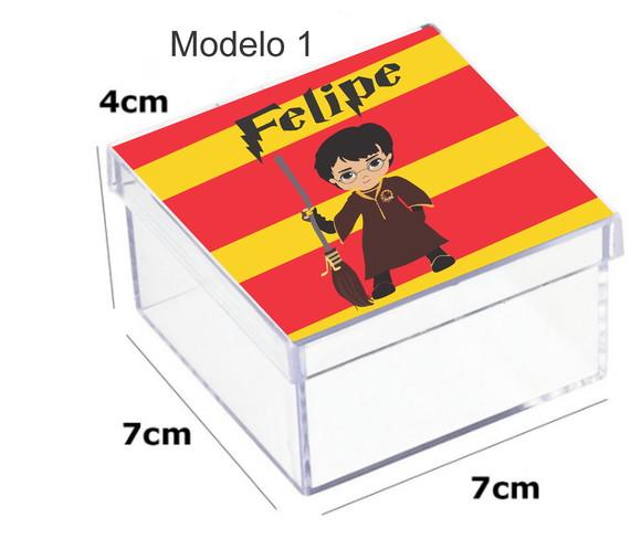 Caixa Acrilica 7x7x4-harry Potter-modelo 1