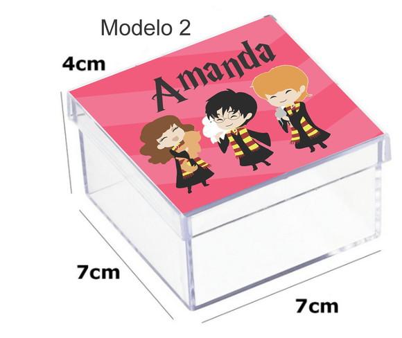 Caixa Acrilica 7x7x4-harry Potter-modelo 1