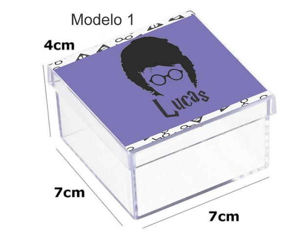 Caixa Acrilica 7x7x4-harry Potter-modelo 2