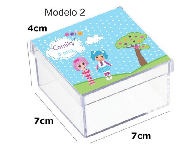 Caixa Acrilica 7x7x4-lalaloopsy