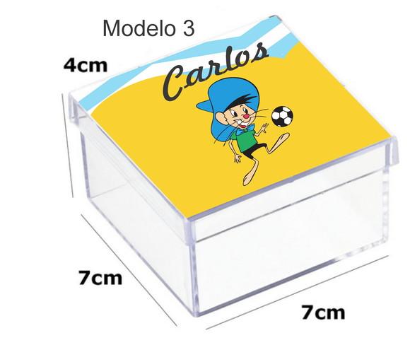 Caixa Acrilica 7x7x4-ligeirinho