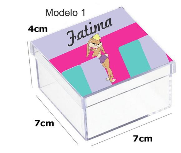 Caixa Acrilica 7x7x4-lola