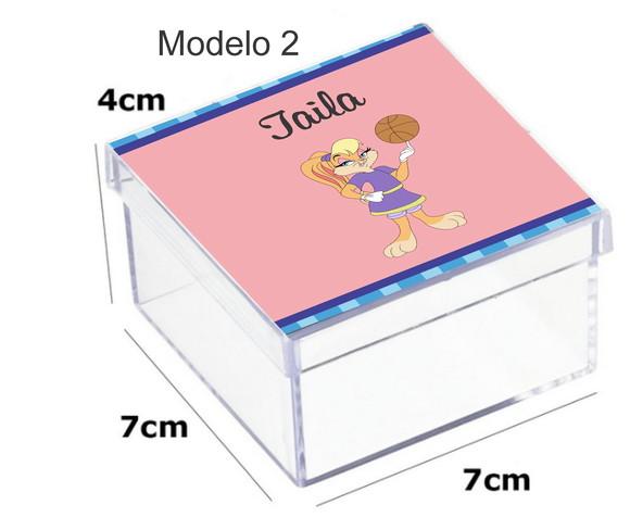 Caixa Acrilica 7x7x4-lola