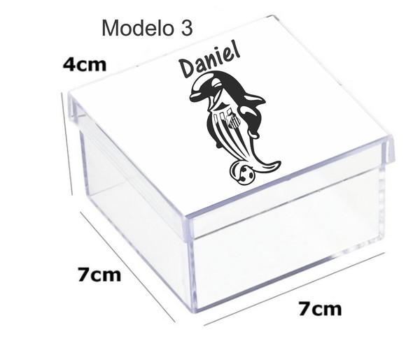 Caixa Acrilica 7x7x4-peixe