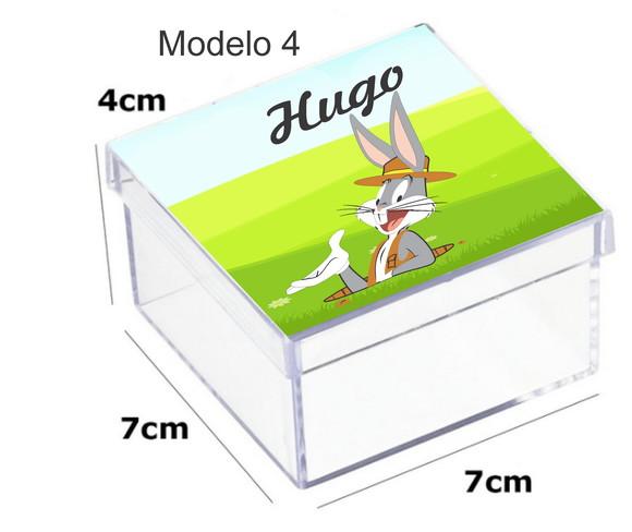 Caixa Acrilica 7x7x4-pernalonga