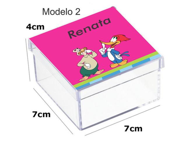 Caixa Acrilica 7x7x4-pica Pau