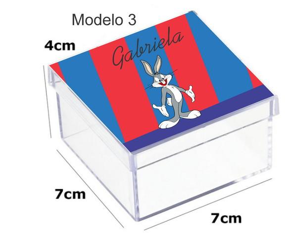 Caixa Acrilica 7x7x4-pernalonga
