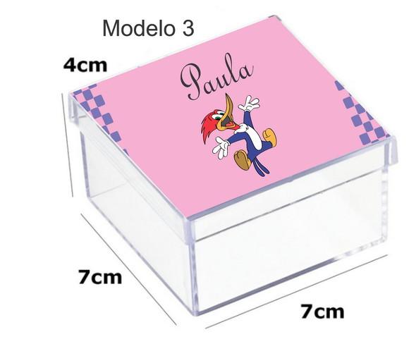 Caixa Acrilica 7x7x4-pica Pau