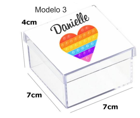 Caixa Acrilica 7x7x4-pop Fidget