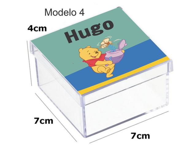 Caixa Acrilica 7x7x4-pooh