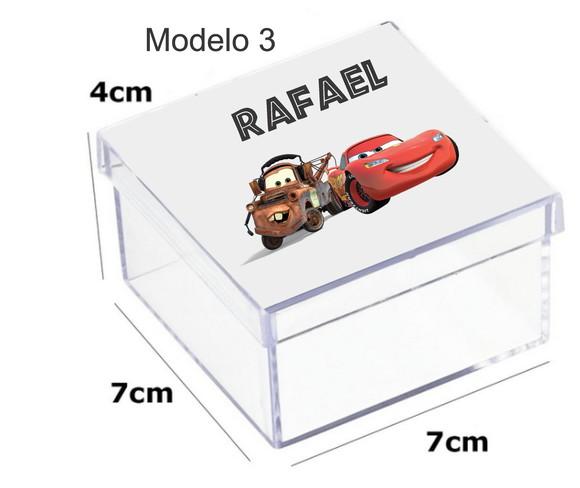 Caixa Acrilica 7x7x4-relampago