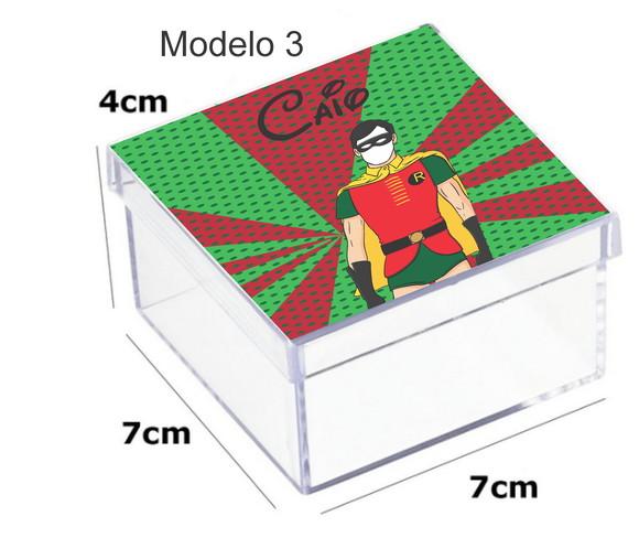 Caixa Acrilica 7x7x4-robin