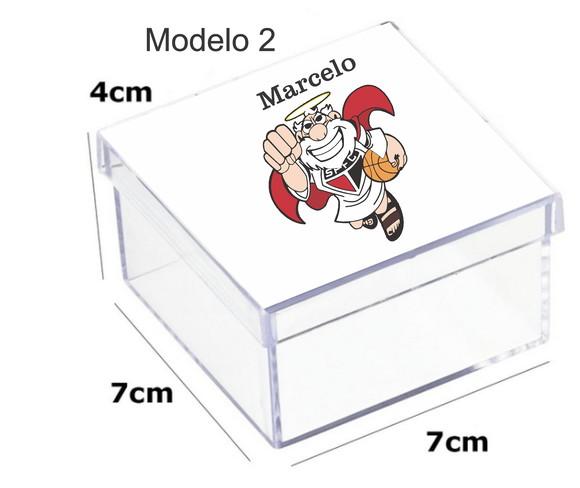 Caixa Acrilica 7x7x4-sp