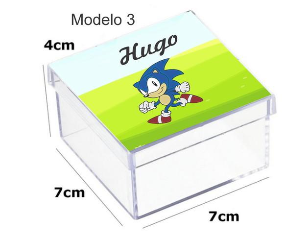 Caixa Acrilica 7x7x4-sonic
