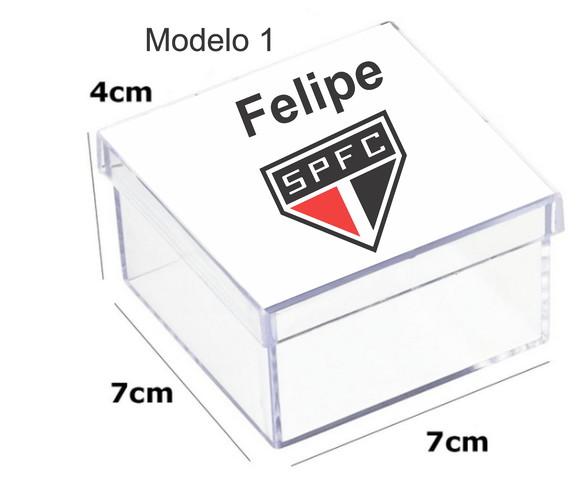 Caixa Acrilica 7x7x4-sp