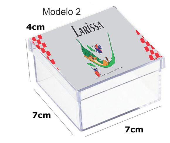 Caixa Acrilica 7x7x4-timão