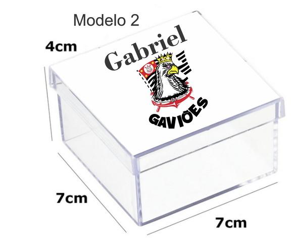 Caixa Acrilica 7x7x4-timão
