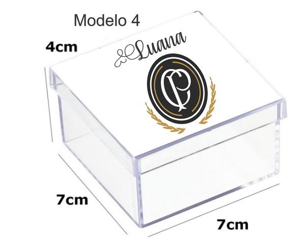 Caixa Acrilica 7x7x4-timão