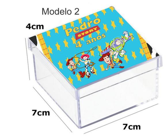 Caixa Acrilica 7x7x4-toy Story