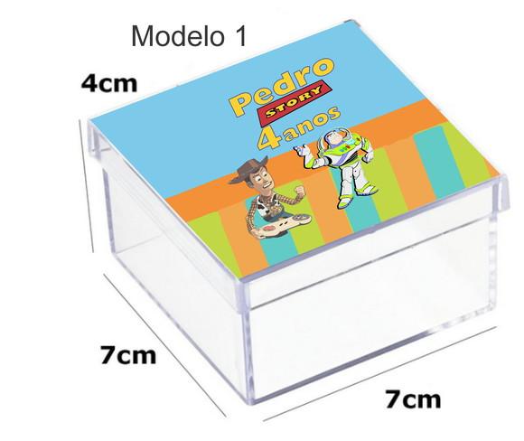 Caixa Acrilica 7x7x4-toy Story