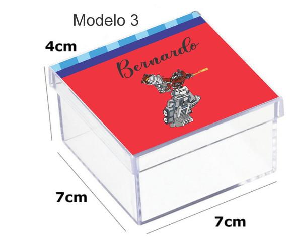 Caixa Acrilica 7x7x4-transformers