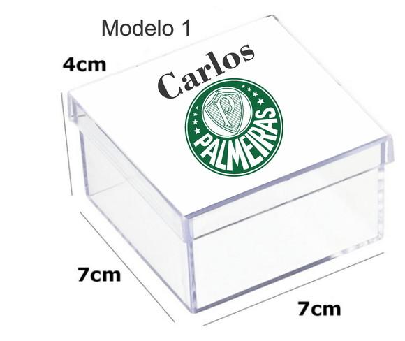 Caixa Acrilica 7x7x4-verdão