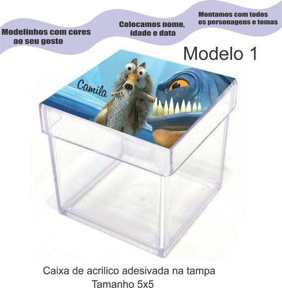 Caixa de Acrílico