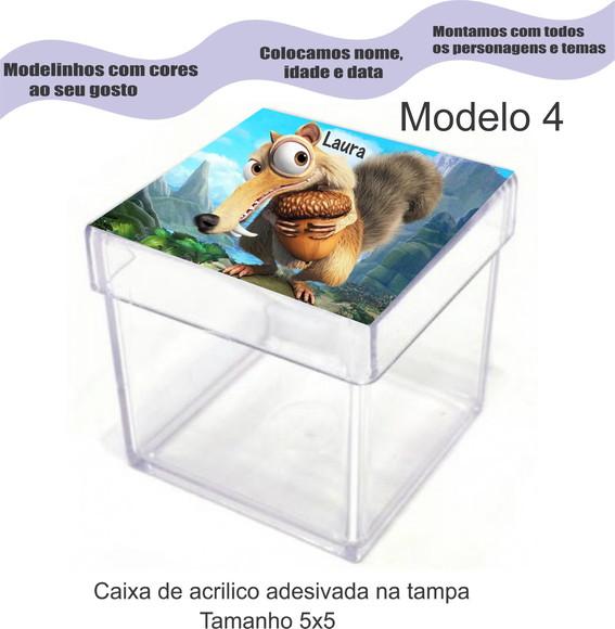 Caixa de Acrílico