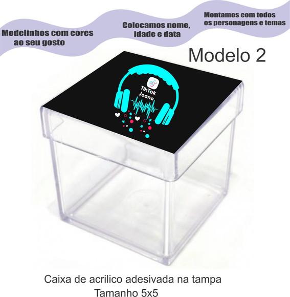 Caixa de Acrílico