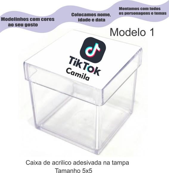 Caixa de Acrílico