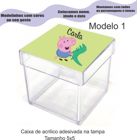 Caixa de Acrílico