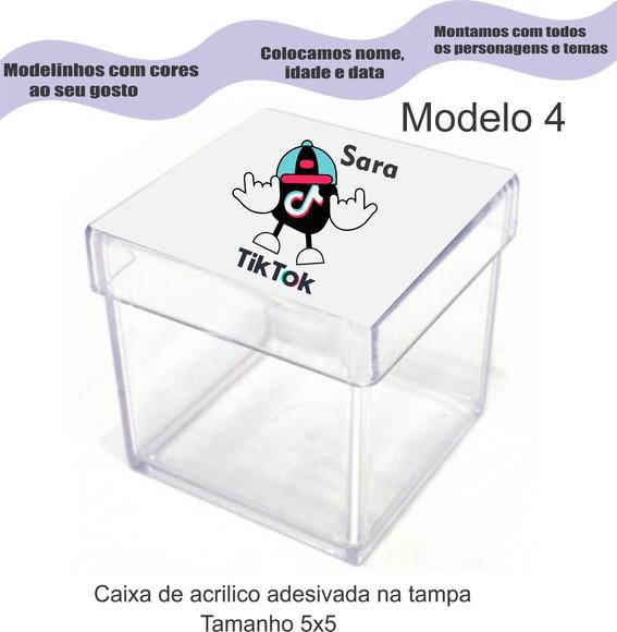 Caixa de Acrílico