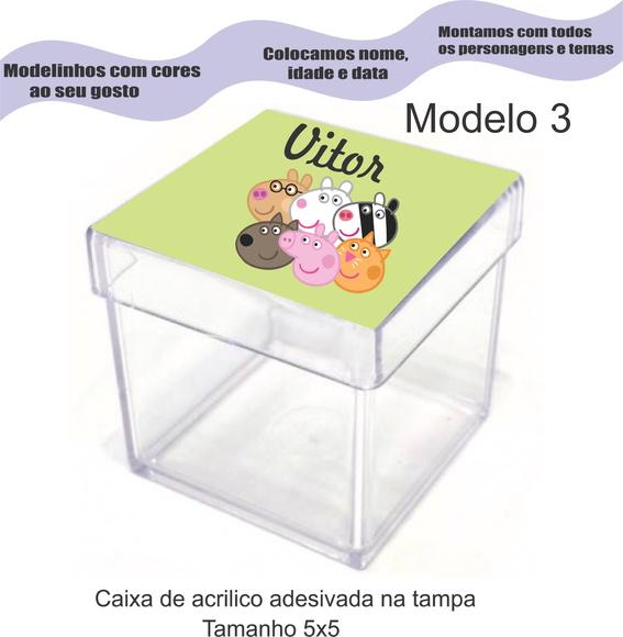 Caixa de Acrílico