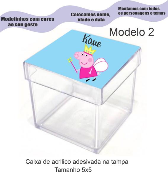 Caixa de Acrílico