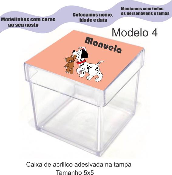 Caixa de Acrílico-101 Dalmatas