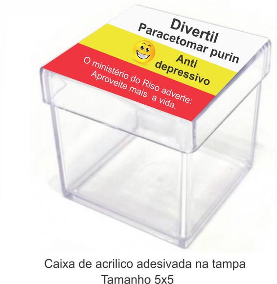 Caixa de Acrílico- Divertil