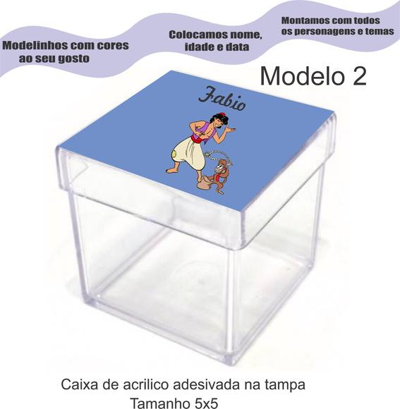 Caixa de Acrílico-aladim